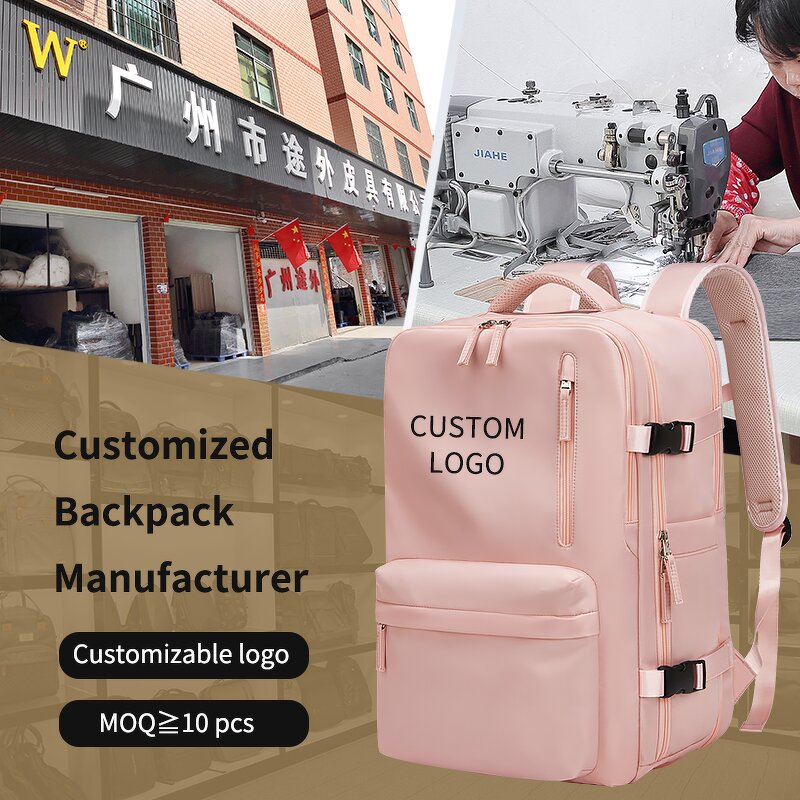 Backpack Manufacturer - New Trends Low MOQ with Wet and Dry Zone OEM USB Charging Port Shoe Barn Business Custom