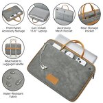 Laptop Sleeve Manufacturer - High Quality PU Waterproof Compatible with 15 Inches Computer