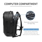 Laptop Backpack Manufacturer - Wholesale 17 Inch Notebook Men's Shoulder Bag Business Travel Smart USB Waterproof