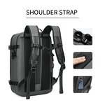 Airbag Backpack Manufacturer - Outdoor Waterproof with TSA Lock Anti Theft Vacuum Compression Travel Air Bag