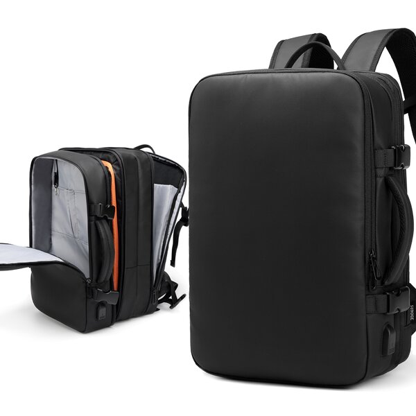 Smart Backpack Manufacturer - with USB Charging Travel Fashion Multi-functional Anti-theft Waterproof Polyester