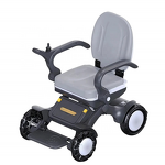 All Terrain Electric Mobility Scooter - Heavy Duty Portable Folding 4-Wheel 10km/h 150KG Capacity for Elderly