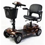 Folding Electric Mobility Scooter - MUNIU MN3431 180W Motor 6km/h 20km Range 4 Wheel for Adults 100kg Capacity