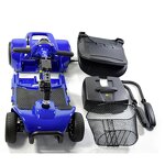Folding Electric Mobility Scooter - MUNIU 4-Wheel for Adults with 250W Motor 20Ah Battery 6km/h Speed