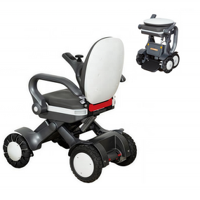 All Terrain Electric Mobility Scooter - Heavy Duty Portable Folding 4-Wheel 10km/h 150KG Capacity for Elderly