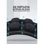 Air Inflatable Shoulder Strap Pad - Adjustable Comfortable for Golf Bag Backpack Car Camera Strap