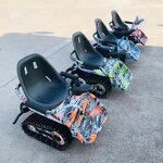 Mini Electric Tracked Tank - Hot Sale Children Use Playground Equipment Child Go-Kart Indoor/Outdoor Off-Road