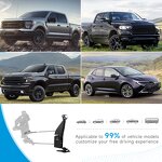 Automatic Car Hand Controls - New Economical Model Portable Permanent Push Pull for Disabled Driving