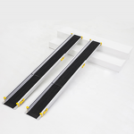 Wheelchair Access Ramp - Lightweight Aluminum Foldable Threshold Telescopic for Wheelchair Motorcycle