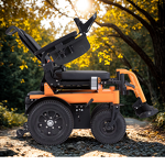 Off Road Electric Wheelchair - Heavy Duty with 55Ah*24V Battery for Disabled