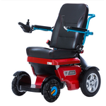 Electric Mobility E Scooter - 4 Wheel Off Road Mopeds Foldable for Adult Elderly