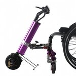 Electric Handcycle Wheelchair Attachment - 300W Lightweight Power Handbike Conversion Kit