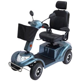 Electric Mobility Scooter - Four Wheels Heavy Duty 800W Powerful Outdoor for the Elderly Disabled Adult