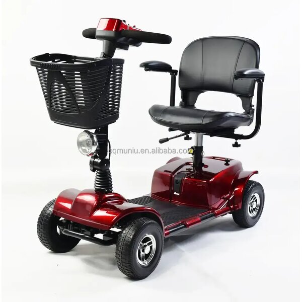 Handicapped Electric Scooter - 4-Wheel 24V 250W Motor 20AH Battery 20Km Range for Senior Adults