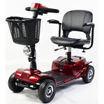 Folding Electric Mobility Scooter - MUNIU MN3431 180W Motor 6km/h 20km Range 4 Wheel for Adults 100kg Capacity