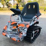 Mini Electric Tracked Tank - Hot Sale Children Use Playground Equipment Child Go-Kart Indoor/Outdoor Off-Road