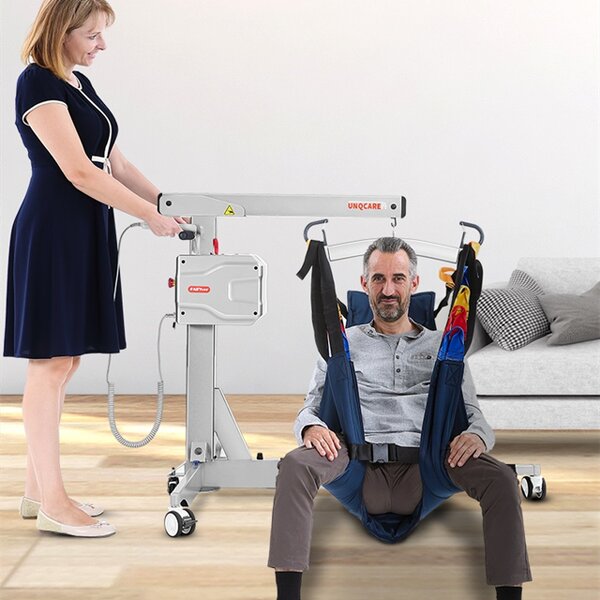 Electric Portable Commode Patient Lift - 2021 New with 120KG Capacity and Lithium Battery
