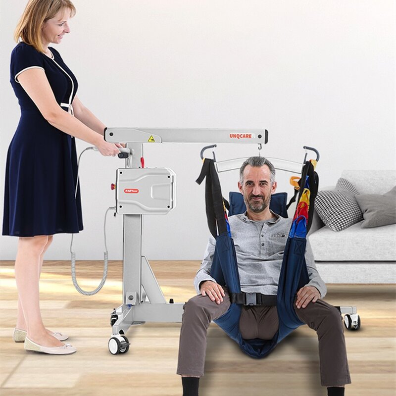 Electric Portable Commode Patient Lift - 2021 New with 120KG Capacity and Lithium Battery