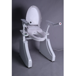 Electric Commode Lift Chair - ABS Material 100kg Capacity Powered Elevating Automatic Toilet Seat Lift for Disabled People
