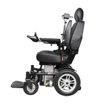 Electric Foldable Scooter Wheelchair - Power Wheel Chair with Elevating Lifting Seat for Disability