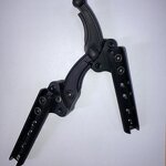 Wheelchair Brake - MUNIU Black Parts Aluminum Alloy & Plastic for Sport Wheelchair Model B-103