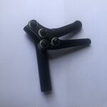 Wheelchair Handbrake - Muniu Parts MN19-001 for Sport Wheelchair Black Aluminium Alloy