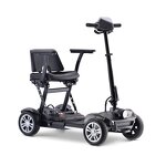 Folding Electric Mobility Scooter - 4 Wheel Lightweight Small for Elderly Seniors MUNIU MN-211
