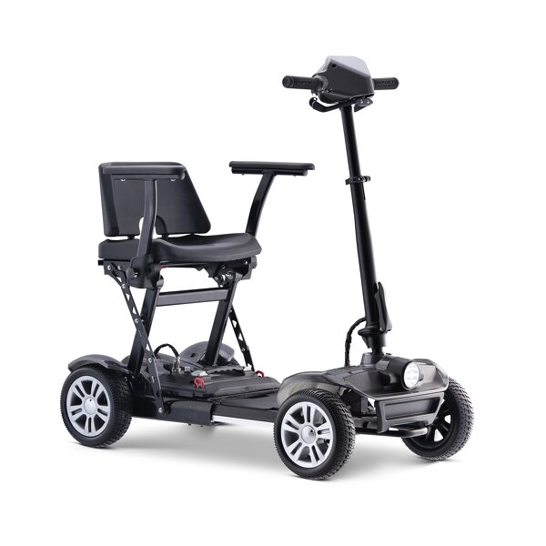 Folding Electric Mobility Scooter - 4 Wheel Lightweight Small for Elderly Seniors MUNIU MN-211