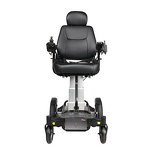 Electric Foldable Scooter Wheelchair - Power Wheel Chair with Elevating Lifting Seat for Disability