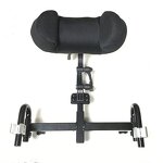 Wheelchair Headrest - 2024 Hot Sale Muniu Adjustable Plastic Steel Frame PU Nylon Surface 24129cm Model HR01