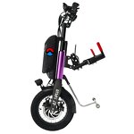 Electric Wheelchair Handbike - 36V 450W Power Handcycle Attachment Wheelchair Tractor Conversion Kit