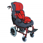 Baby Wheelchair - Folding Aluminum High Back for Cerebral Palsy Children Manual