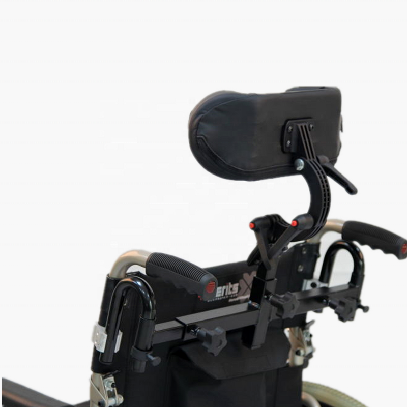 Wheelchair Headrest - MUNIU POWER HR01 Adjustable Spare Parts Plastic Steel Frame for Electric Wheelchairs
