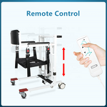 Electric Transfer Chair - Multifunction Folding Powered Patient Lifter Shower Commode Chair for the Disabled Elderly