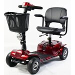 Folding Electric Mobility Scooter - MUNIU 4-Wheel for Adults with 250W Motor 20Ah Battery 6km/h Speed