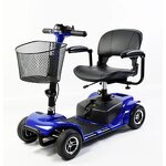 Folding Electric Mobility Scooter - MUNIU 4-Wheel for Adults with 250W Motor 20Ah Battery 6km/h Speed