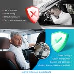 Automatic Car Hand Controls - New Economical Model Portable Permanent Push Pull for Disabled Driving