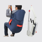 Electric Patient Lifter Hoist - Portable with Steel Frame and 180KG Capacity for Home Care or Hospital Use