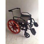Manual Wheelchair - Rehabilitation Therapy Supply for Disabled Elderly People MRI