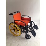 MRI Manual Wheelchair - No Metal Plastic Waterproof Shower Wheel Chair