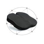 Coccyx Orthopedic Memory Foam Seat Cushion - for Wheelchair/Office/Car