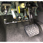 Handicapped Driving Car Help - Portable Flip up Left Foot Accelerator Pedal Conversion