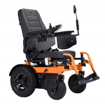 Off-road Electric Wheelchair - CE Approved Heavy Duty Powerful 75Ah*2 Battery for Elderly and Disabled