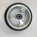 Wheelchair Front Wheel - MUNIU POWER MN16-A3/4-5 Spare Parts 3'' 4'' 5'' Aluminium Alloy & PU for Sport Wheelchair