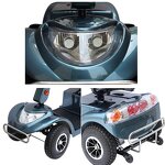 Electric Mobility Scooter - Four Wheels Heavy Duty 800W Powerful Outdoor for the Elderly Disabled Adult