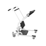 Patient Transfer Chair - Sit to Stand Lift Toilet Commode Wheelchair for Elderly