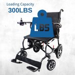 Carbon Fiber Electric Wheelchair - 12kg Ultra Light Folding