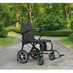 Carbon Fiber Electric Wheelchair - Ultra Lightweight Portable 24V 10Ah Lithium Battery 150W Motor