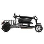 Folding Electric Mobility Scooter - Lightweight Aluminum Frame 4 Wheel 36V/300W Motor 120kg Load for Adults