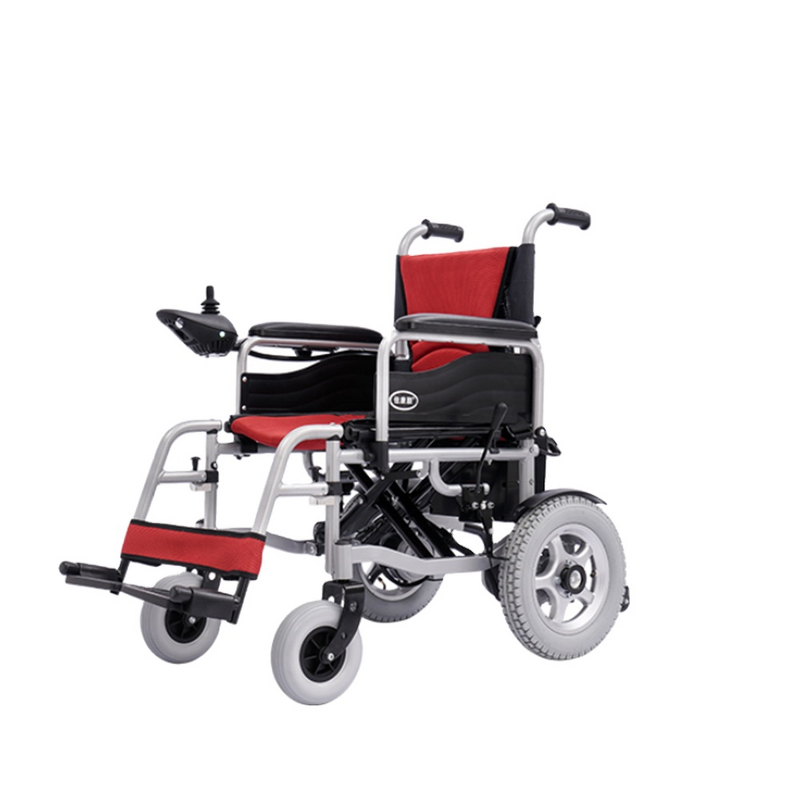 Folding Electric Wheelchair - 250W*2 Portable with 24V 12Ah Battery 15-20km Range for Disabled